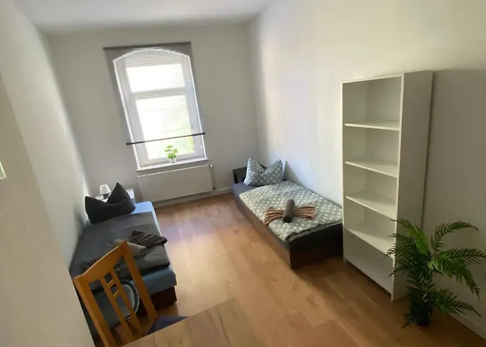 Flex Aparts - Grosse, Moeblierte 3-raum In Zwickau